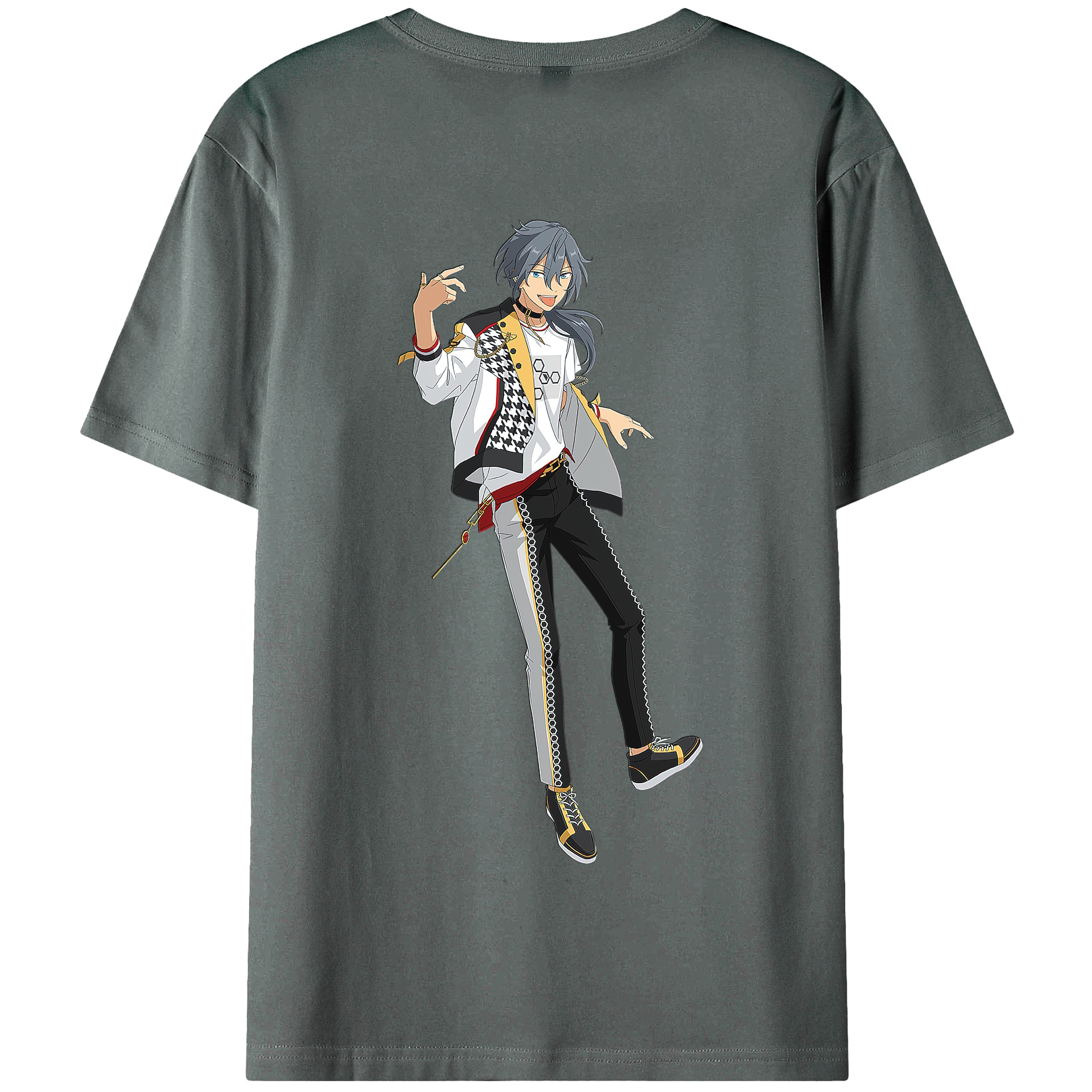 （画像用） あんさんぶるスターズ! Ensemble Stars 綿100％半袖Tシャツ（背面プリント）